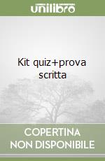 Kit quiz+prova scritta libro