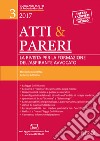 Atti & pareri. La rivista per la formazione dell'aspirante avvocato (2017). Con Contenuto digitale (fornito elettronicamente). Vol. 3 libro