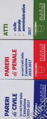 Pareri di civile. Su casi trattati dalla Cassazione-Pareri di penale. Su casi trattati dalla Cassazione-Atti. Civile, penale, amministrativo. Con Contenuto digitale per download e accesso on line libro