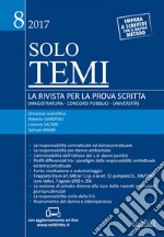 Solo temi. La rivista per la prova scritta (magistratura-concorsi pubblici-università)  (2017). Con aggiornamento online. Vol. 8: Settembre libro