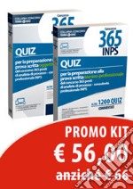 365 funzionari INPS. Kit solo quiz libro