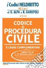 Codice di procedura civile e leggi complementari. Con Contenuto digitale per download e accesso on line libro