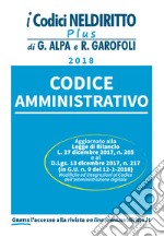 Codice amministrativo 2018 libro