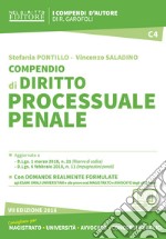 Compendio di diritto processuale penale. Con aggiornamento online libro