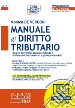 Manuale di diritto tributario. Con aggiornamento online libro