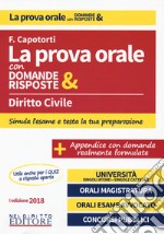 Diritto civile. La prova orale con domande & risposte libro