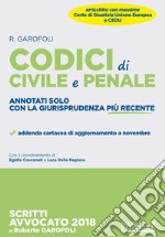 Codici di civile e penale. Annotati solo con la giurisprudenza più recente libro