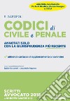 Codici di civile e penale. Annotati solo con la giurisprudenza più recente libro