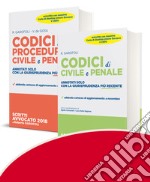 Codici di civile e penale. Annotati solo con la giurisprudenza più recente-Codici di procedura civile e penale annotati solo con la giurisprudenza più recente libro