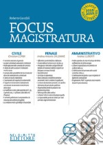 Focus magistratura. Concorso magistratura 2019: Civile, penale, amministrativo (2019). Con espansione online. Vol. 3 libro