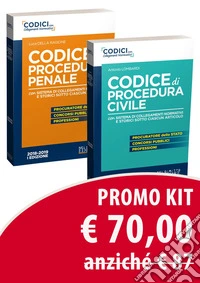 Codice di procedura civile-Codice di procedura penale. Kit