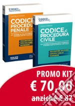 Codice di procedura civile-Codice di procedura penale. Kit libro