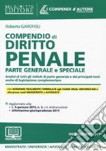 Compendio di diritto penale. Parte generale e speciale libro