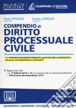 Compendio di diritto processuale civile. Con aggiornamento online libro