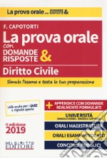 Diritto civile. La prova orale con domande & risposte libro