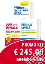 Codice civile e leggi complementari. Annotato con la giurisprudenza-Codice penale e delle leggi penali speciali. Annotato con la giurisprudenza-Codice di procedura civile. Annotato con la giurisprudenza libro