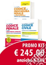 Codice civile e leggi complementari. Annotato con la giurisprudenza-Codice penale e delle leggi penali speciali. Annotato con la giurisprudenza-Codice di procedura penale e leggi speciali. Annotato con la giurisprudenza libro