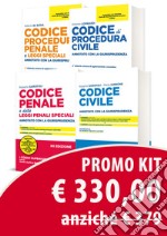 Codice civile e leggi complementari. Annotato con la giurisprudenza-Codice penale e delle leggi penali speciali. Annotato con la giurisprudenza-Codice di procedura civile. Annotato con la giurisprudenza-Codice di procedura penale e leggi speciali. A