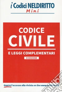 Codice civile e leggi complementari