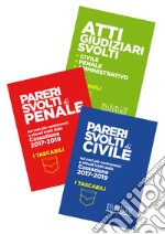 Pareri svolti di civile-Pareri svolti di penale-Atti giudiziari svolti. Civile, penale, amministrativo libro