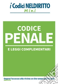 Codice penale e leggi complementari