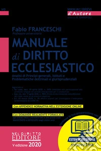 Manuale di diritto ecclesiastico. Con espansione online