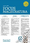 Focus magistratura. Concorso magistratura 2020: Civile, penale, amministrativo. Vol. 2 libro