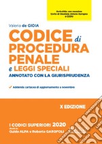 Codice di procedura penale e leggi speciali. Annotato con la giurisprudenza libro