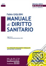 Manuale di diritto sanitario. Con espansione online libro