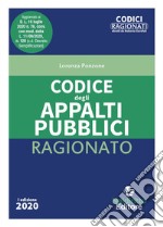 Codice degli appalti pubblici ragionato 2020 libro