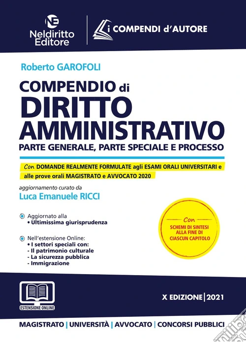 Compendio di diritto amministrativo