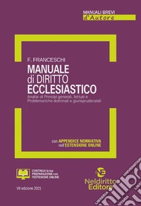 Manuale di diritto ecclesiastico. Nuova ediz.