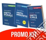 Kit manuali superiori: Diritto civile-Diritto penale-Diritto amministrativo. Nuova ediz. libro