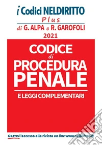 Codice di procedura penale e leggi complementari