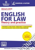 English for law. Theory and practice libro