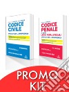 Kit Codici Esame Avvocato 2021: Codice civile-Codice penale annotati con la giurisprudenza. Nuova ediz. libro