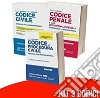 Kit Codici Esame Avvocato 2021: Codice civile-Codice penale e delle leggi penali speciali-Codice di procedura civile-Codice di procedura penale e leggi speciali. Annotati con la giurisprudenza. Nuova ediz. libro