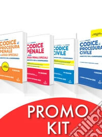 Kit Codici Esame Avvocato 2021: Codice civile-Codice penale e delle leggi penali speciali-Codice di procedura civile-Codice di procedura penale e leggi speciali. Annotati con la giurisprudenza libro