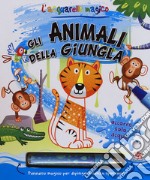 Gli animali della giungla. L'acquarello magico. Ediz. a colori. Ediz. a spirale. Con gadget