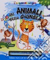 Gli animali della giungla. L'acquarello magico. Ediz. a colori. Ediz. a spirale. Con gadget libro