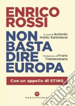 Non basta dire Europa libro