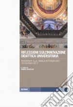 Riflessioni sull'innovazione didattica universitaria. Interventi alla tavola rotonda GEO (30 giugno 2017) libro