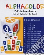 Alphacolor. L'alfabeto colorato. Ediz. illustrata. Con Carte libro