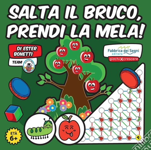 Salta il bruco, prendi la mela! Con Gioco