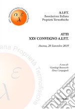 Atti 14° Convegno A.I.P.T. (Ancona, 20 Settembre 2019) libro