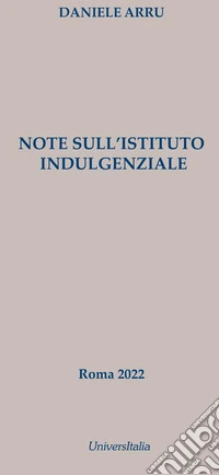 Note sull'istituto indulgenziale