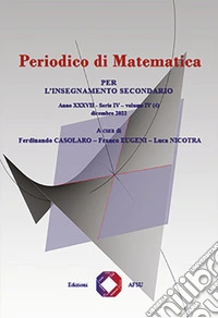 Periodico di matematica. Per l'insegnamento secondario (2022). Vol. 4/4 libro