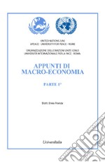 Appunti di macro-economia. Nuova ediz.. Vol. 1 libro