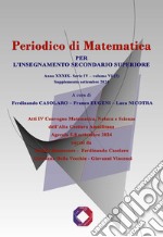 Periodico di matematica. Per l'insegnamento secondario (2024). Vol. 6/3 libro