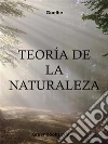 Teoría de la naturaleza. E-book. Formato Mobipocket ebook
